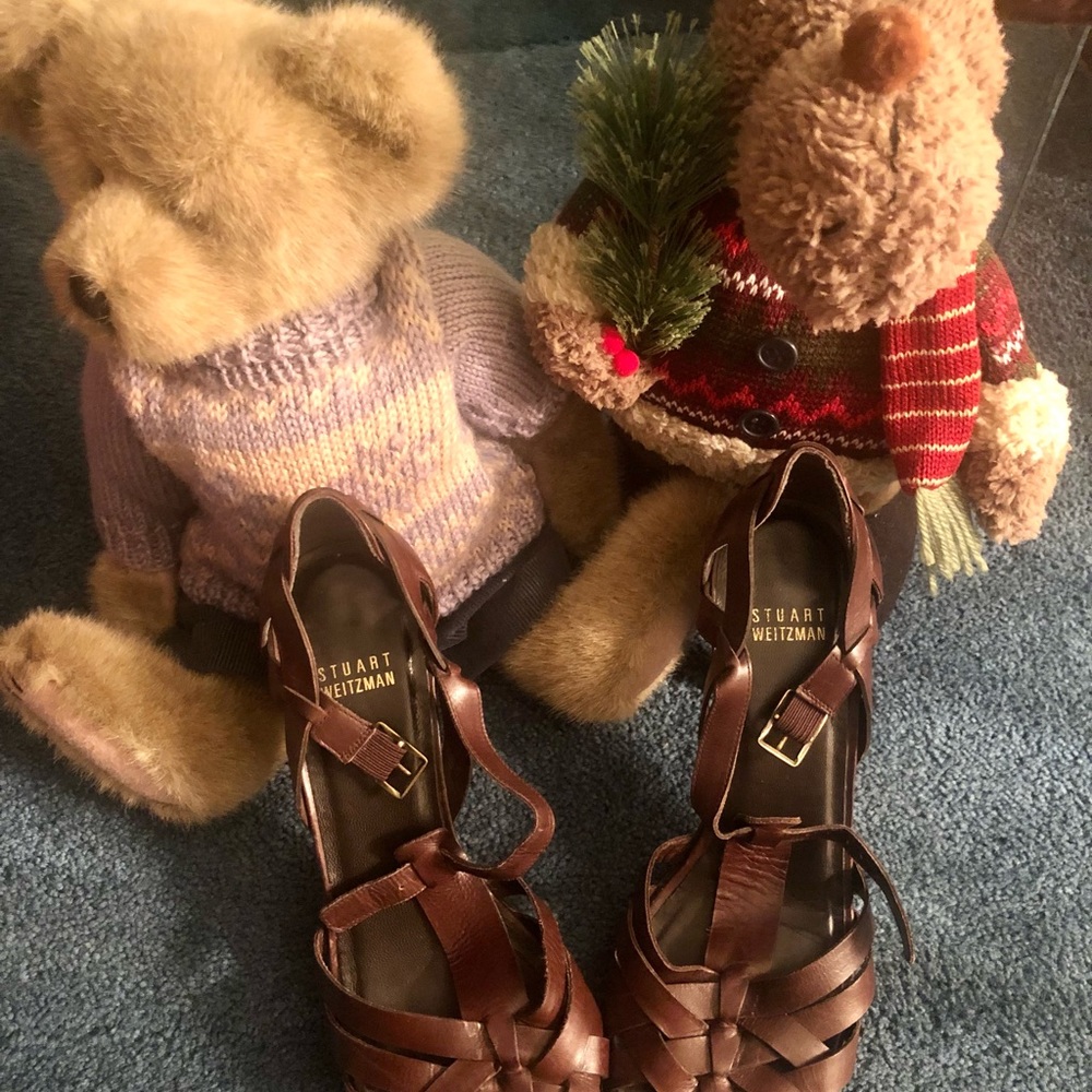 Stewart Weitzman Heels; 3-1/2”
